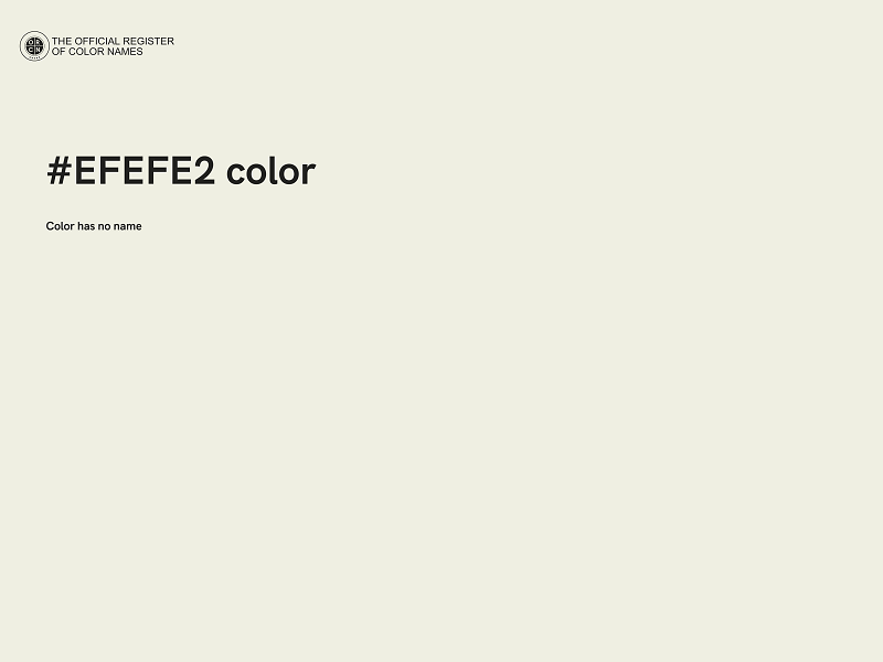 #EFEFE2 color image
