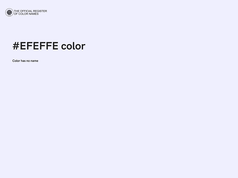 #EFEFFE color image