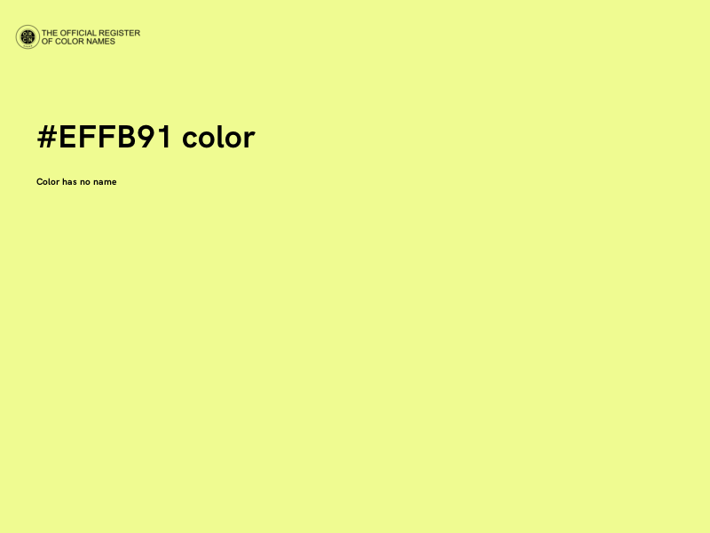 #EFFB91 color image