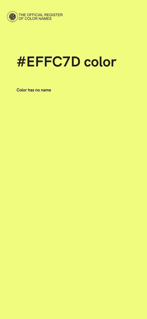 #EFFC7D color image