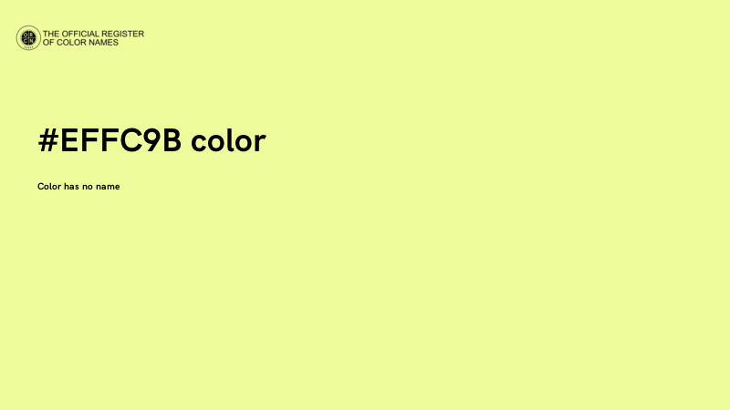 #EFFC9B color image