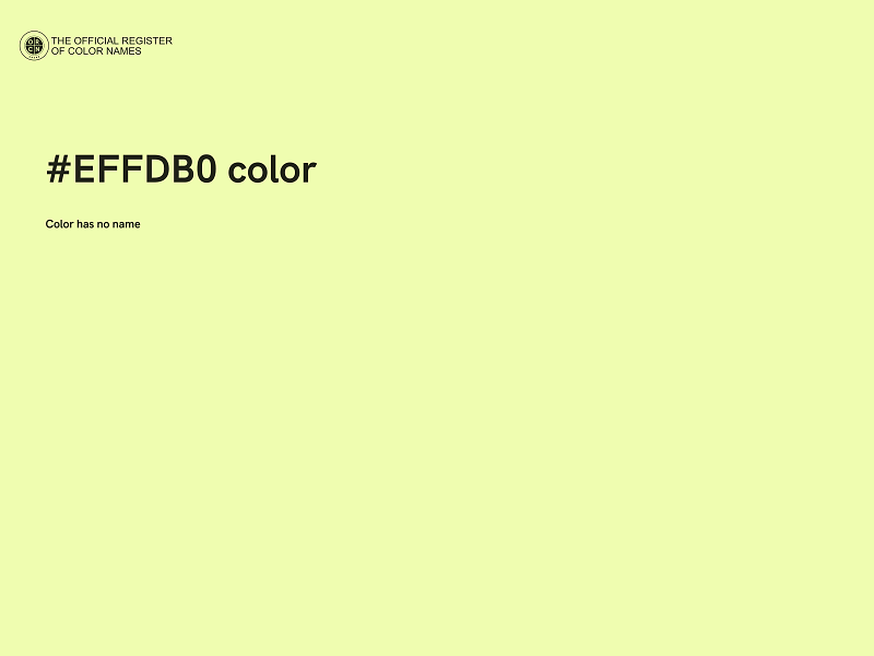 #EFFDB0 color image