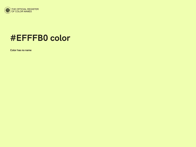 #EFFFB0 color image
