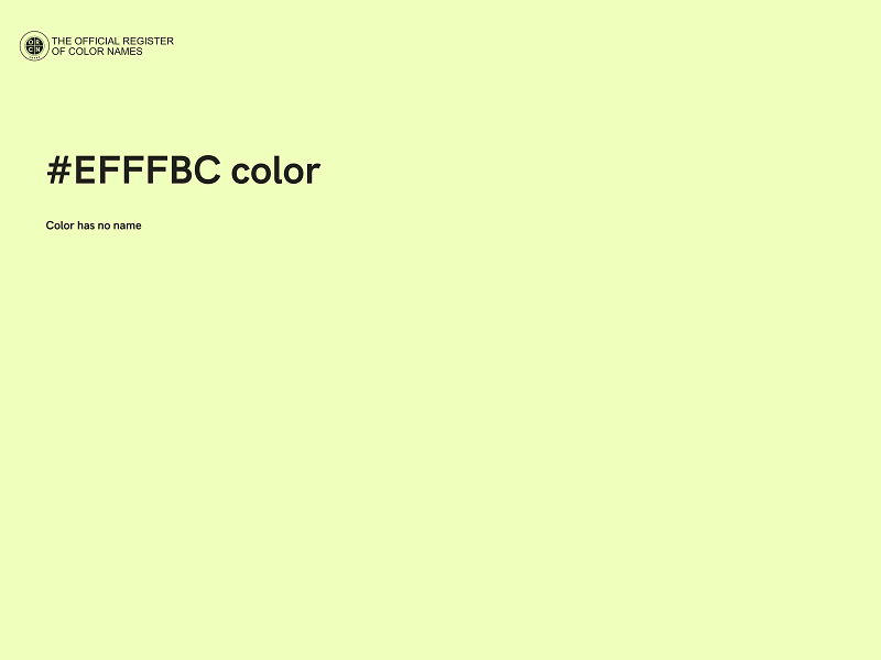#EFFFBC color image