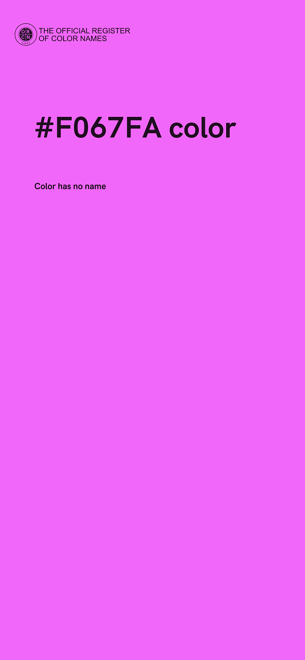 #F067FA color image
