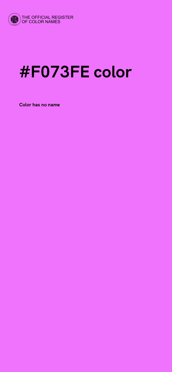 #F073FE color image