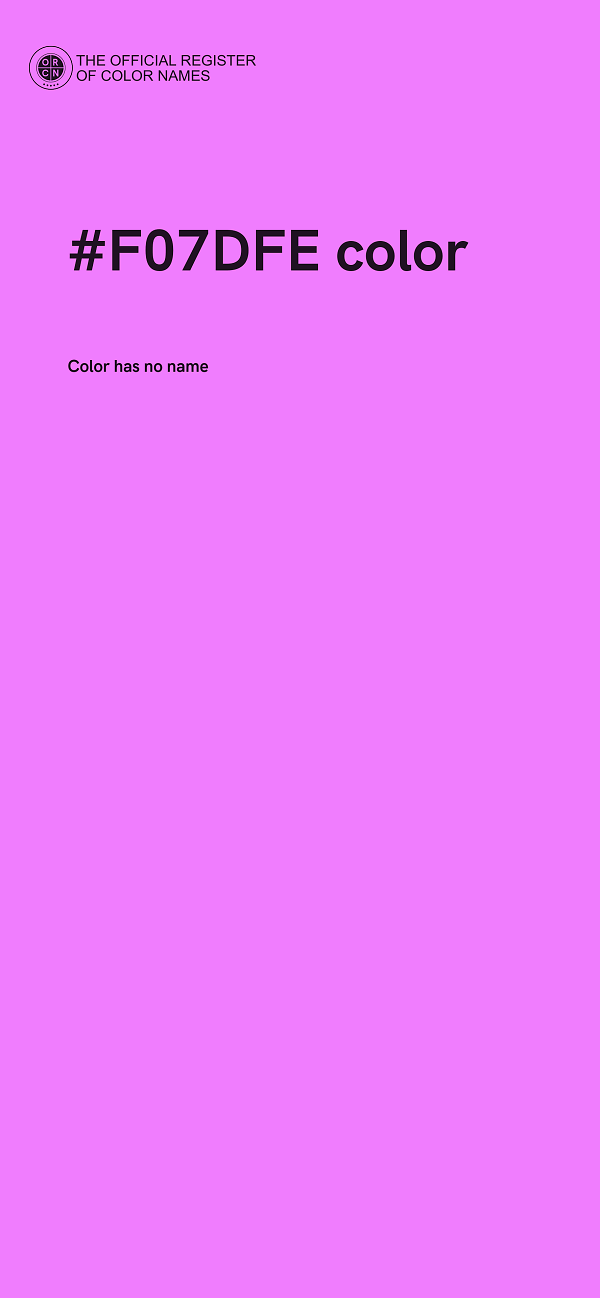 #F07DFE color image