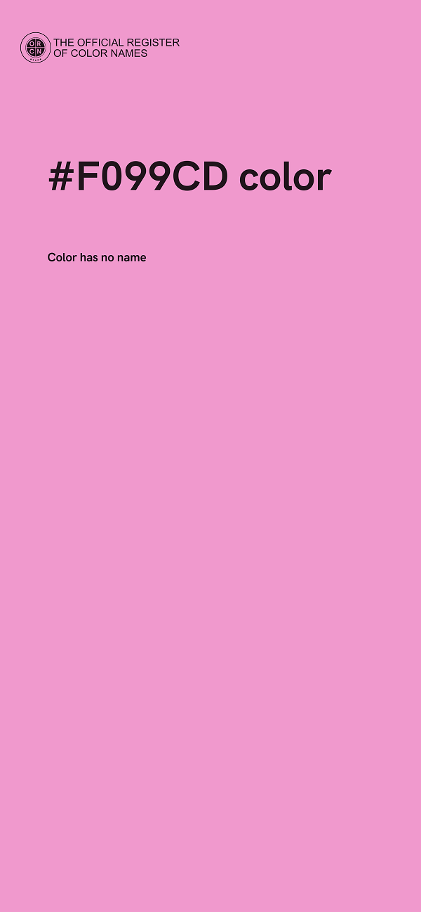 #F099CD color image