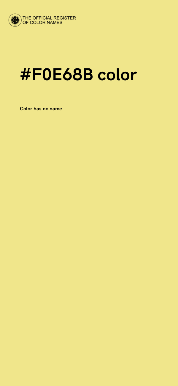 #F0E68B color image