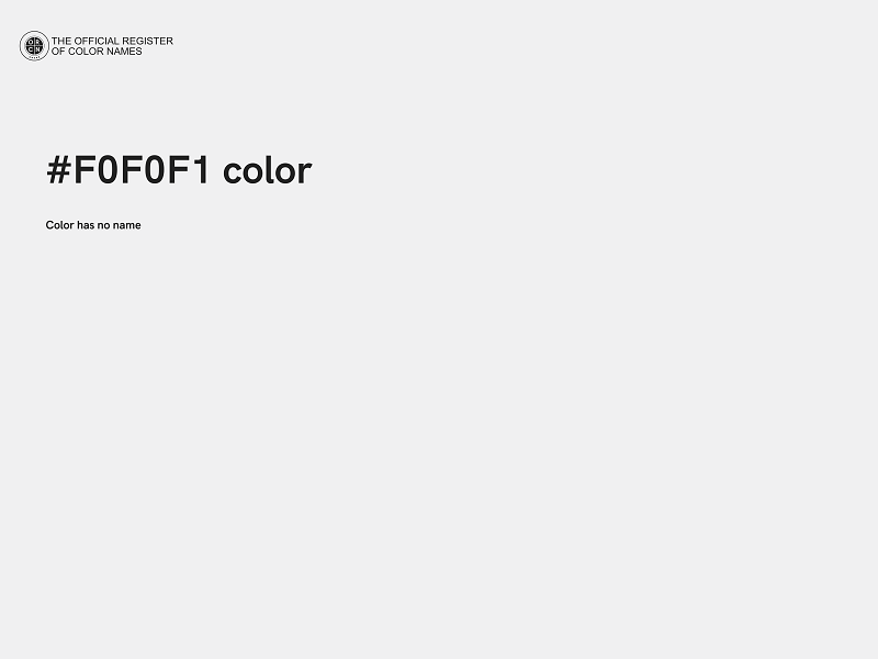 #F0F0F1 color image