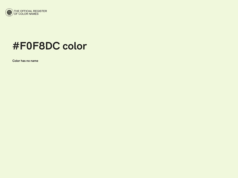 #F0F8DC color image