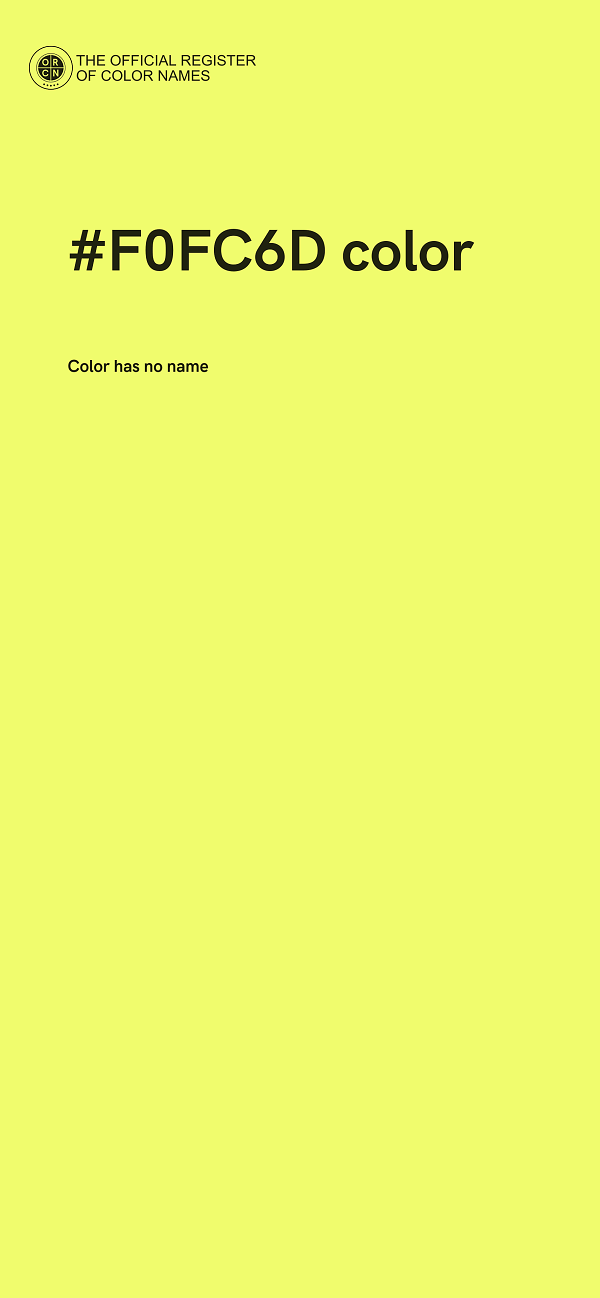 #F0FC6D color image