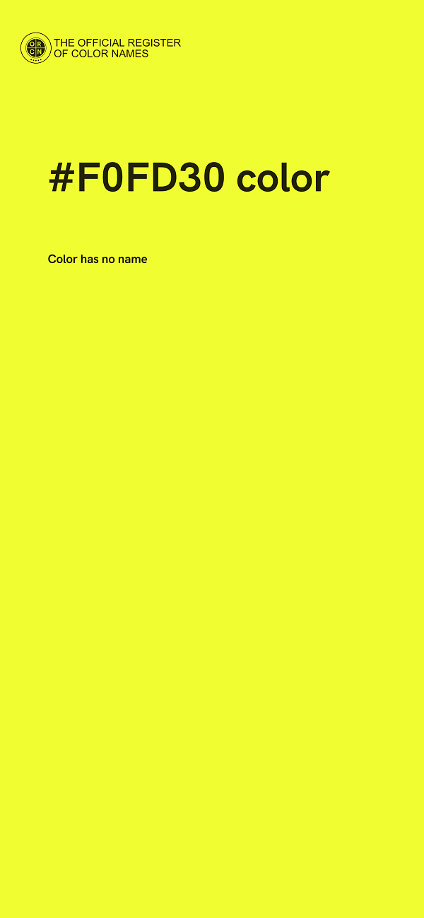 #F0FD30 color image