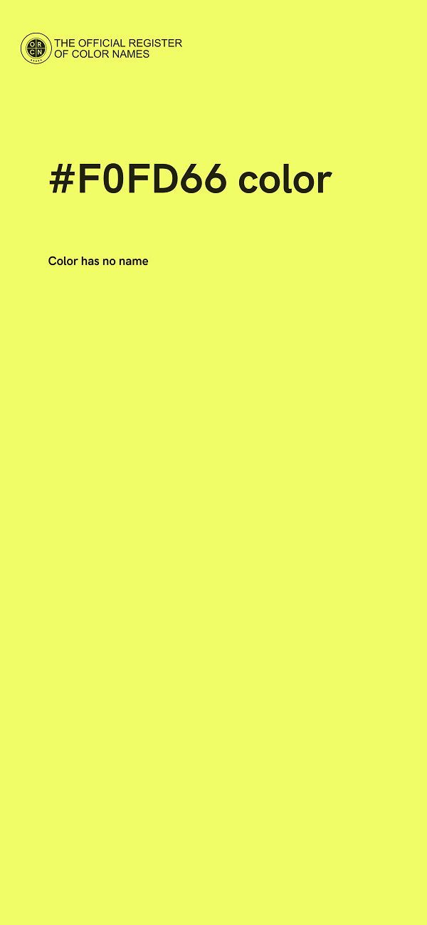 #F0FD66 color image