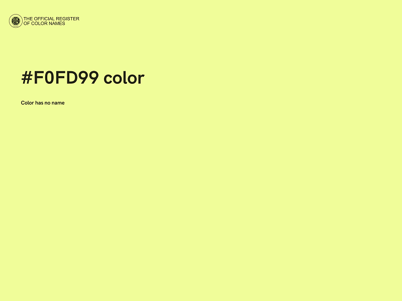 #F0FD99 color image