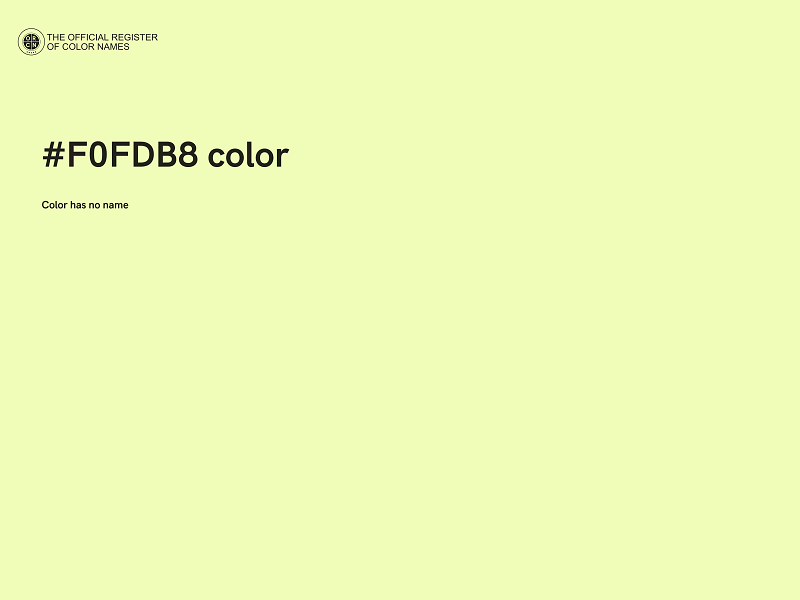 #F0FDB8 color image