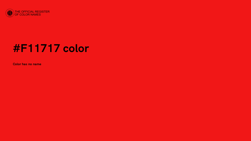 #F11717 color image