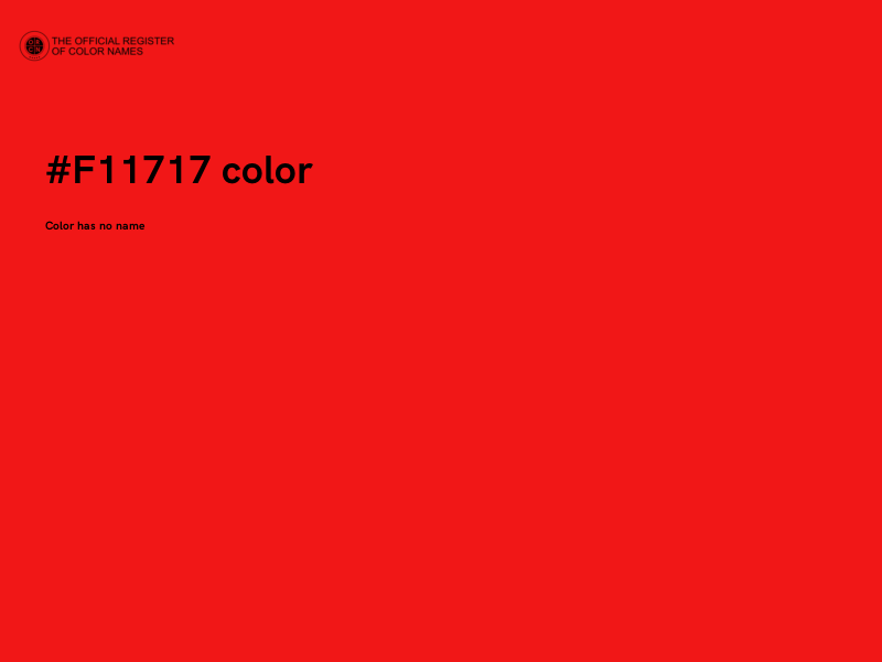 #F11717 color image
