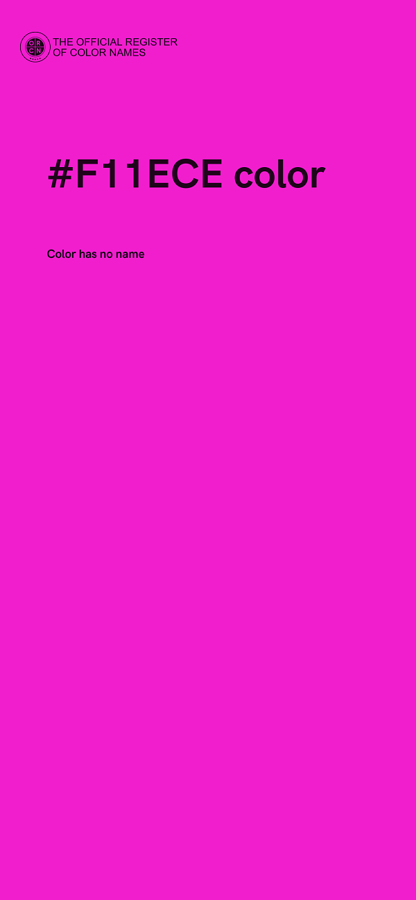 #F11ECE color image