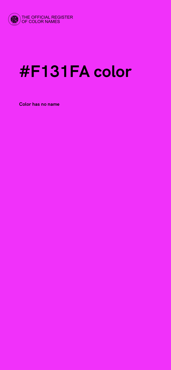 #F131FA color image