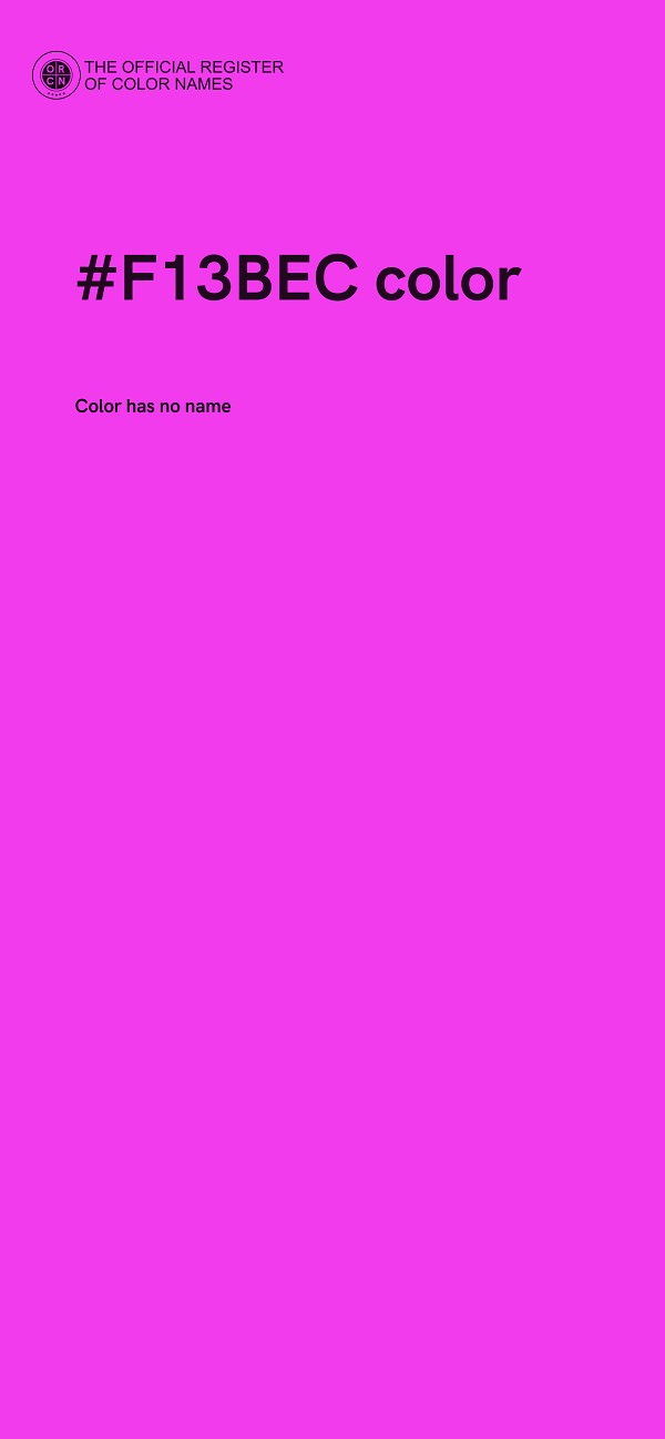 #F13BEC color image