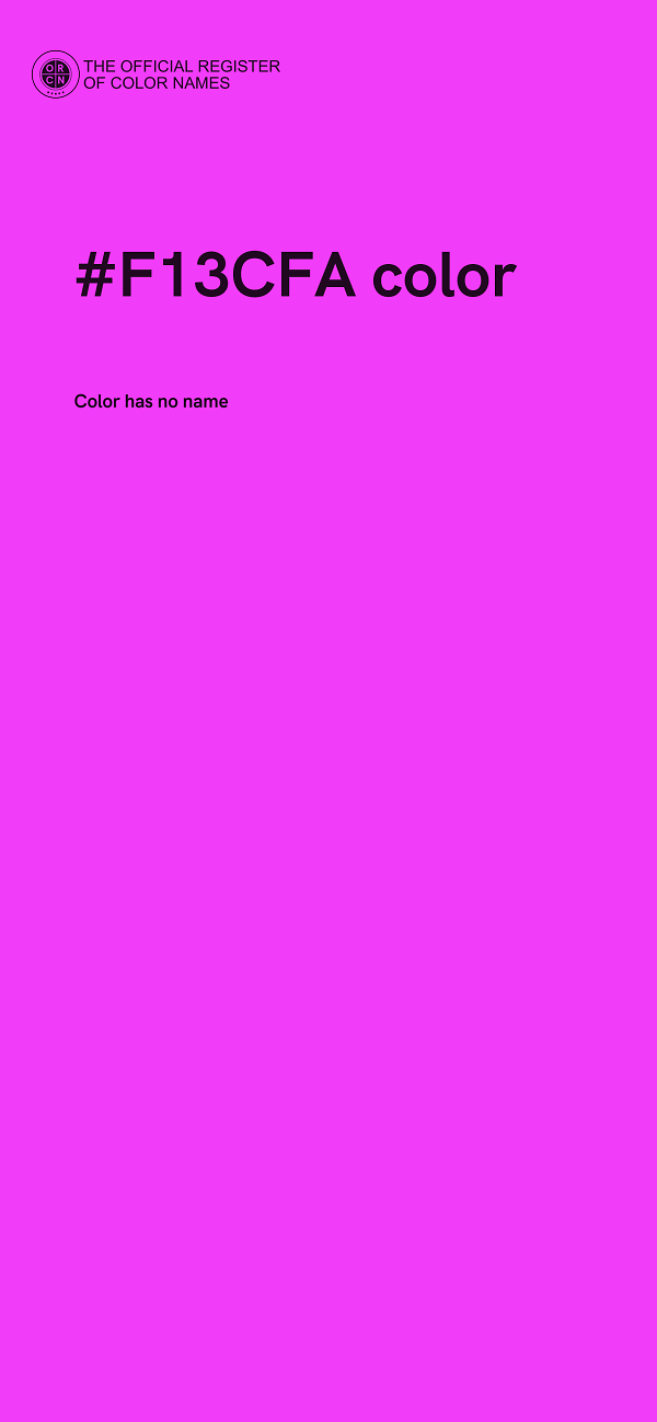 #F13CFA color image