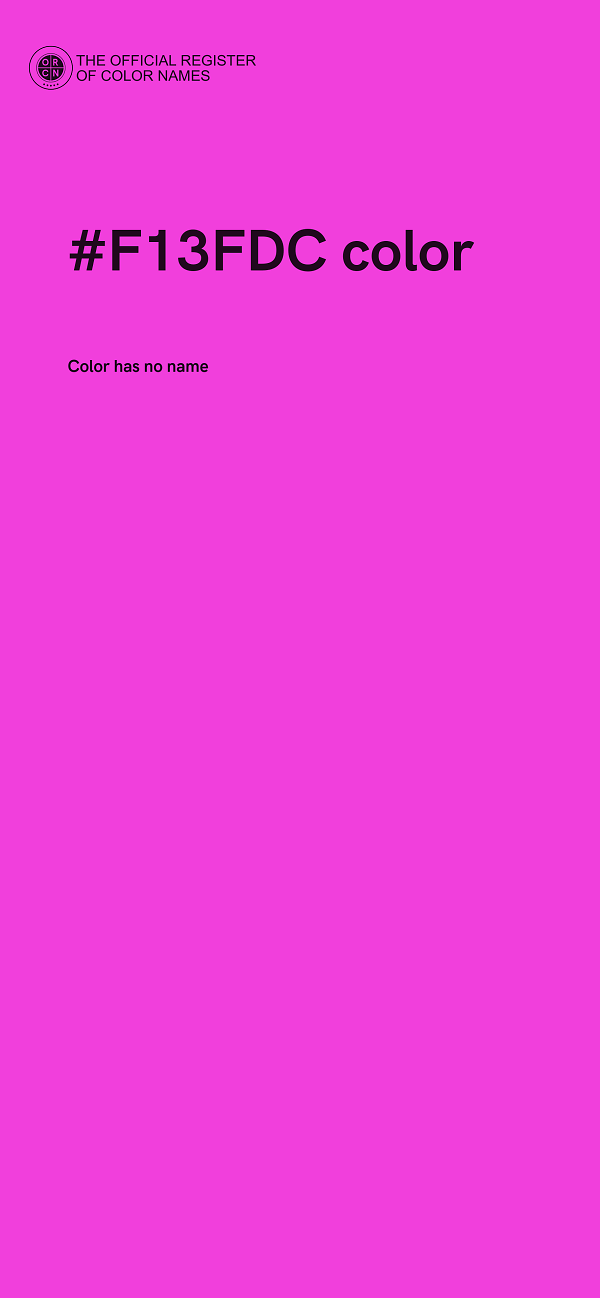 #F13FDC color image