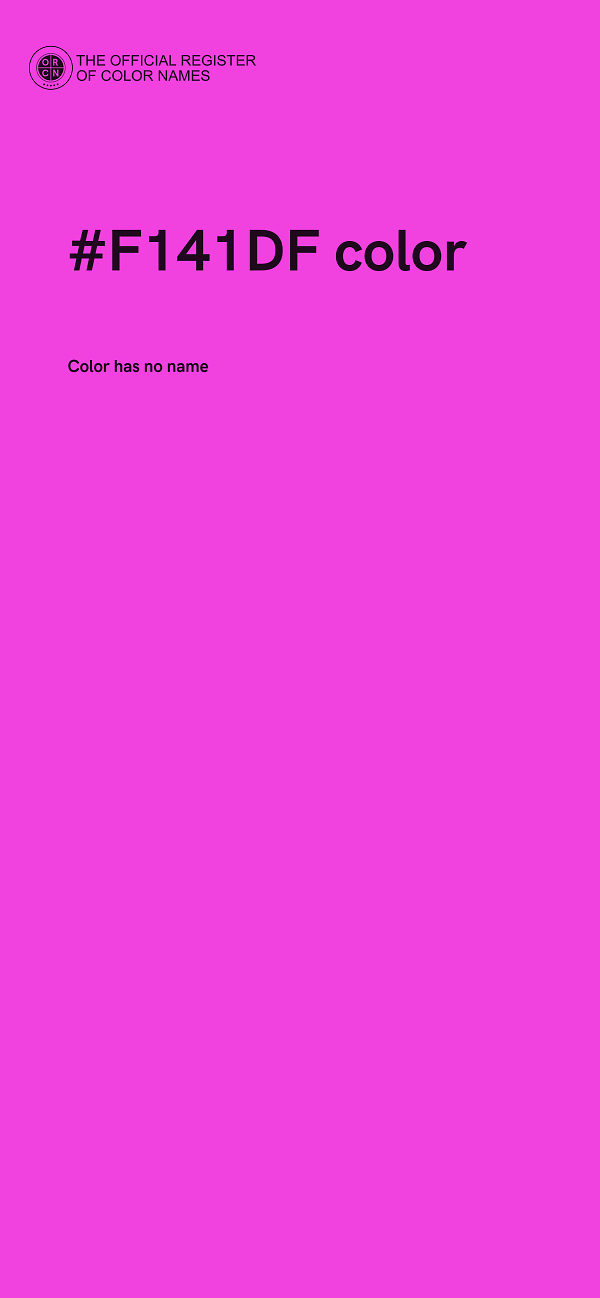 #F141DF color image