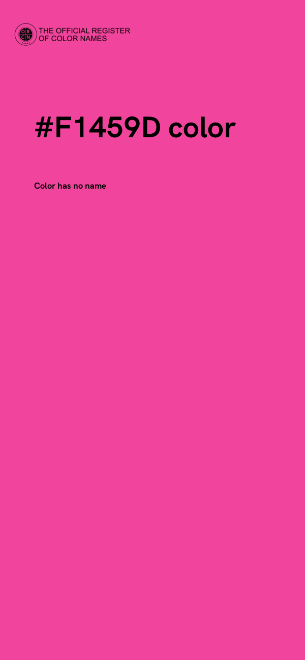 #F1459D color image