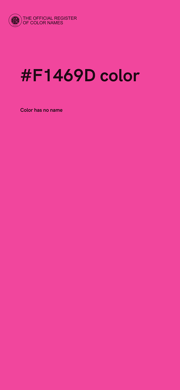 #F1469D color image