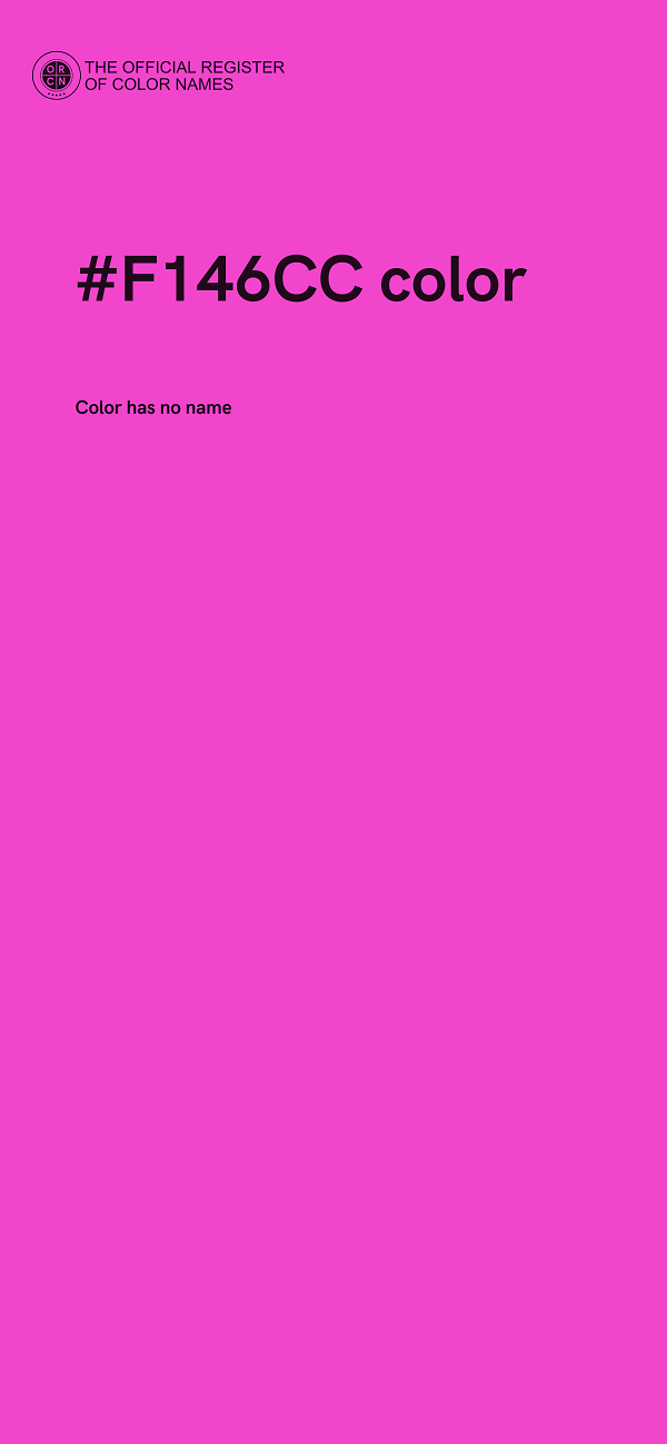 #F146CC color image
