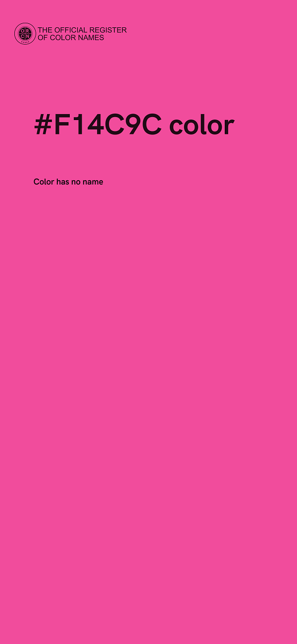#F14C9C color image