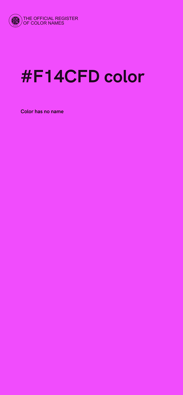 #F14CFD color image