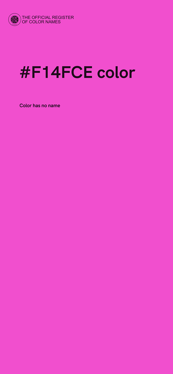 #F14FCE color image