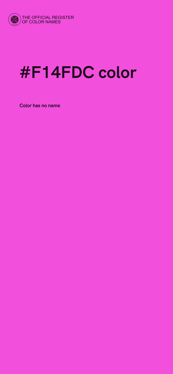 #F14FDC color image