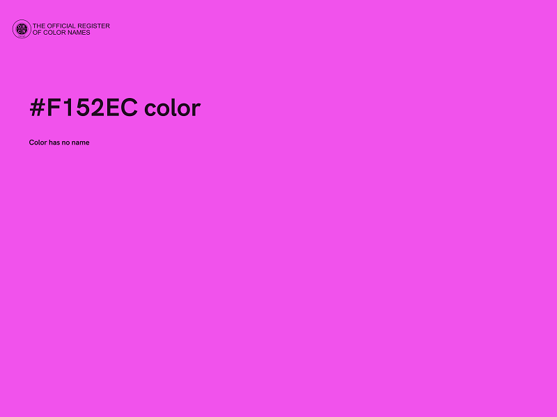 #F152EC color image