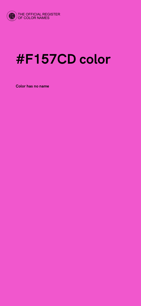 #F157CD color image