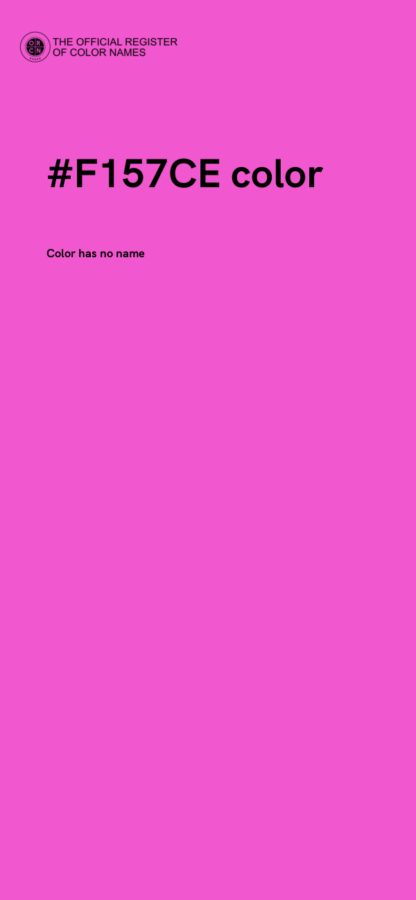 #F157CE color image