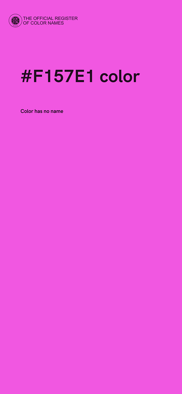#F157E1 color image