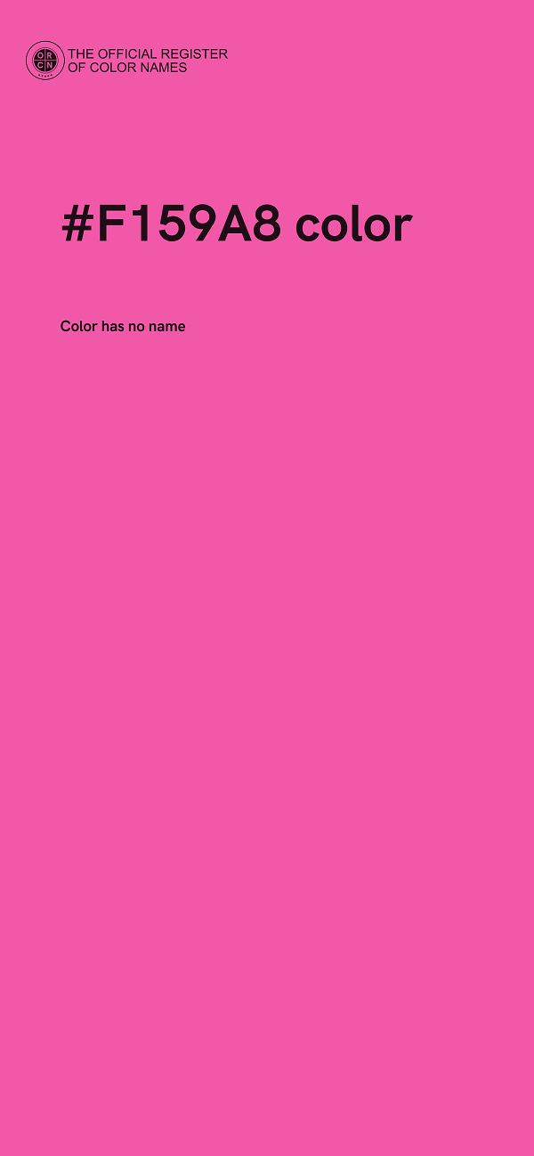 #F159A8 color image