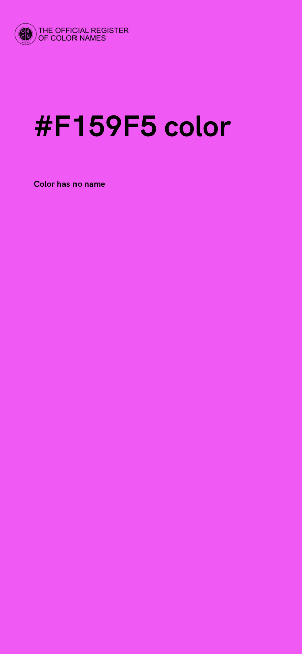 #F159F5 color image