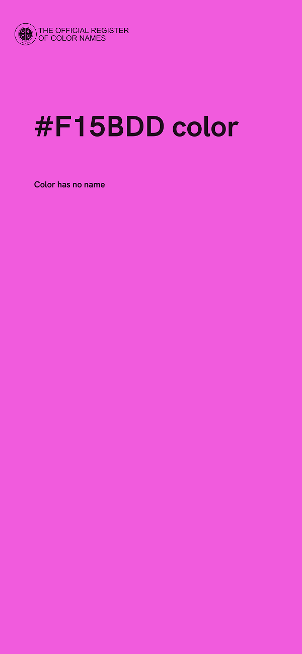 #F15BDD color image