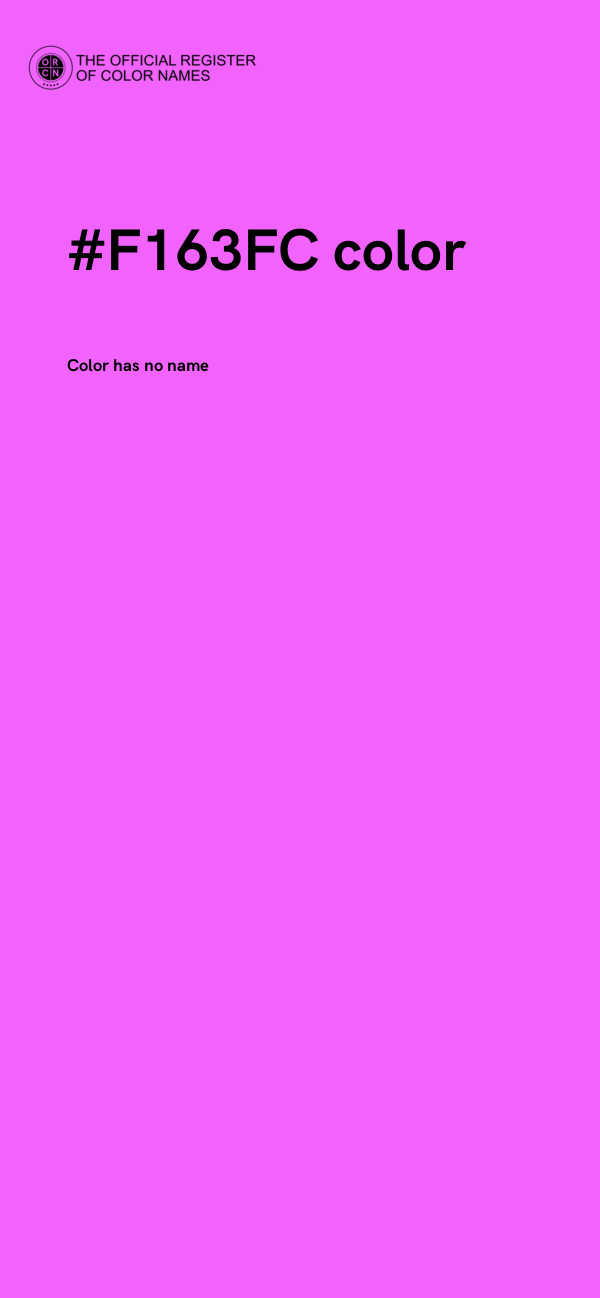 #F163FC color image