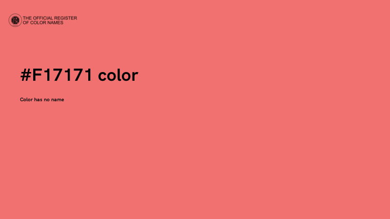 #F17171 color image