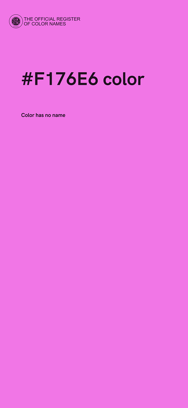 #F176E6 color image