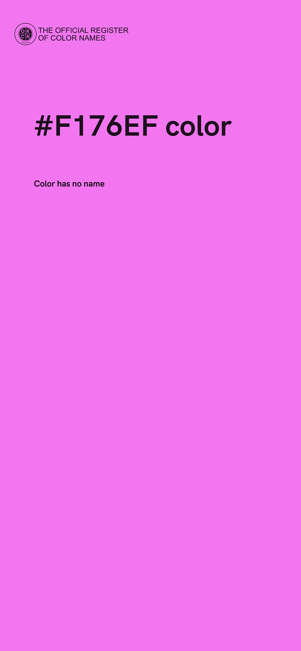 #F176EF color image