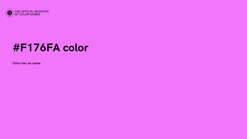 #F176FA color image