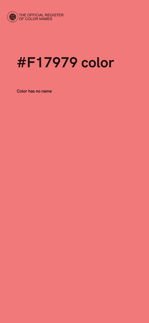 #F17979 color image