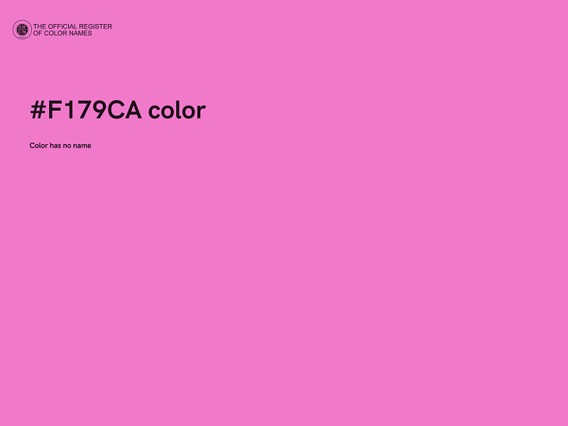 #F179CA color image