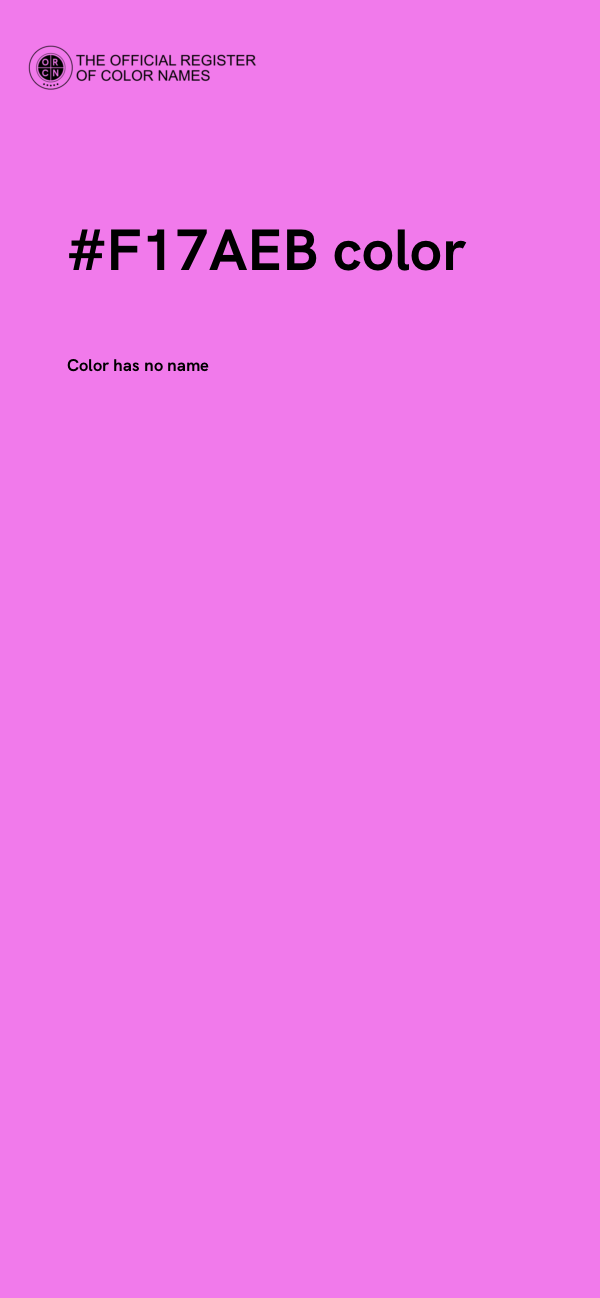 #F17AEB color image
